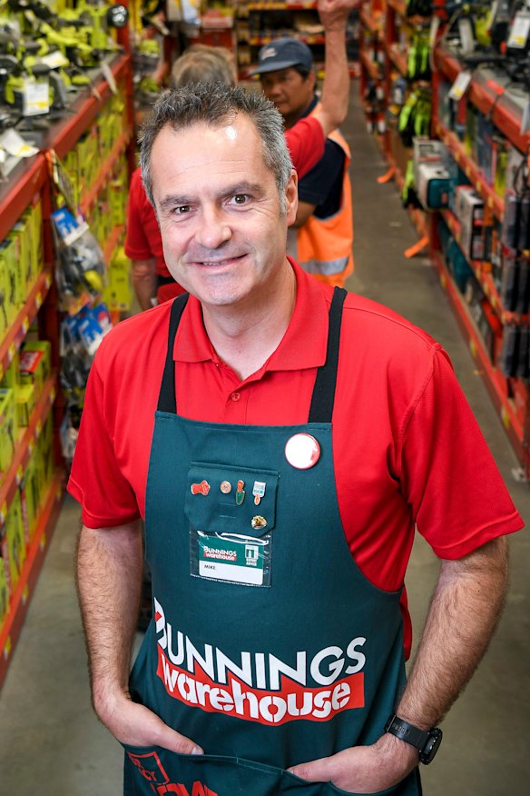 Bunnings' managing director Mike Schneider.