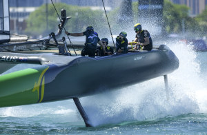 Australia SailGP Team F50 catamaran.