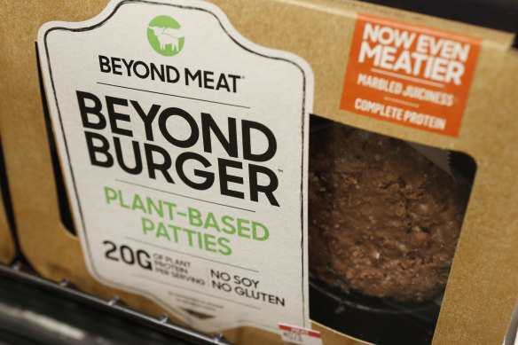 Beyond Meat sales have collapsed by nearly a third in the last three months alone and the company is burning through cash.
