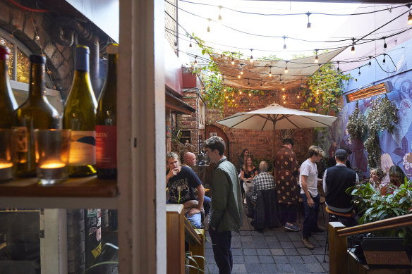 The courtyard of P&amp;V Paddington.