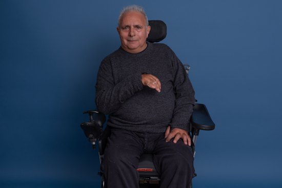 “It was completely random,” Kureishi says of the fall that left him tetraplegic. “I wasn’t even drunk. You have no agency. That’s what’s so shocking about all this.”