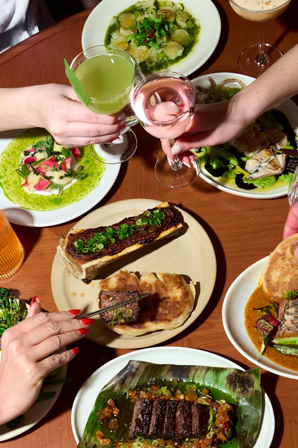 Dishes at Tyga in Carnegie.