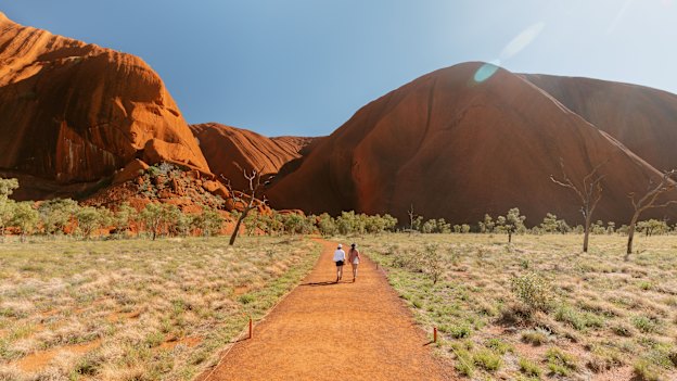 The Northern Territory’s Uluru-Kata Tjuta National Park is only a three-hour or so flight from Sydney and Melbourne, and jet-lag free.