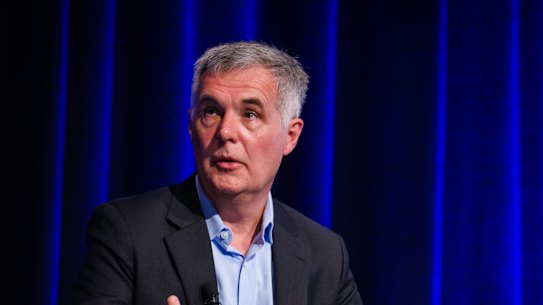 Optus chief executive Stephen Rue