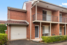 The three-bedroom, single-garage townhouse at 7/72-78 Flora Street in southern Sydney’s Kirrawee sold before auction for $1,281,000.