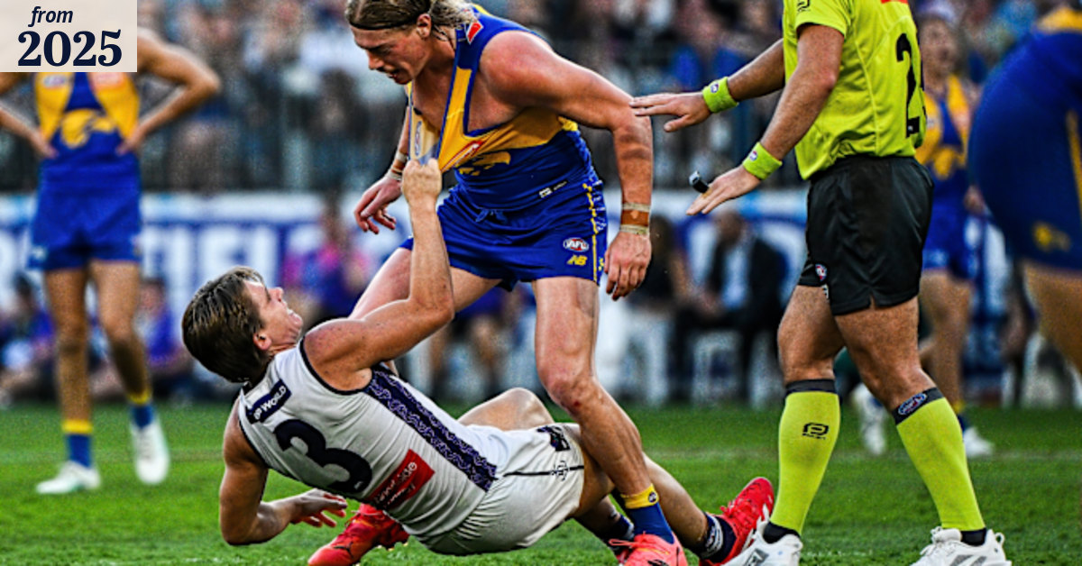 AFL 2025: Josh Rachele taken off after nasty knock in Adelaide Crows ...
