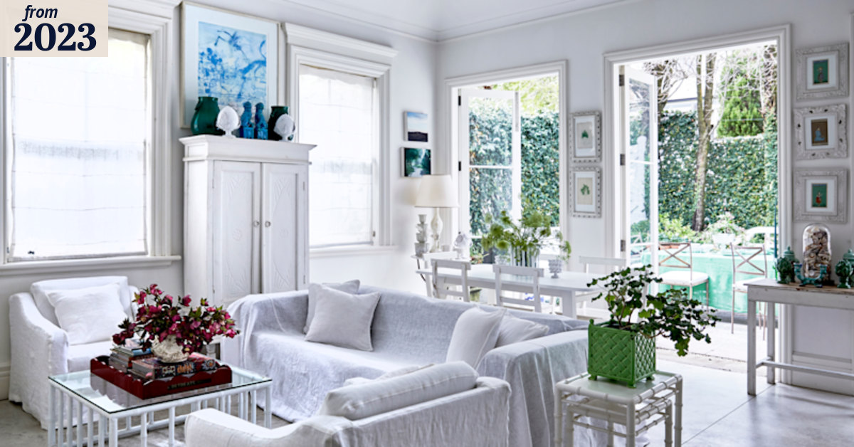 The Sydney home of Victoria Collison the former style director of Vogue ...
