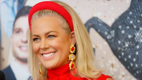 Samantha Armytage at Rosehill in October.