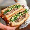 The bulgogi toast sandwich at Seoul Toast Bong.