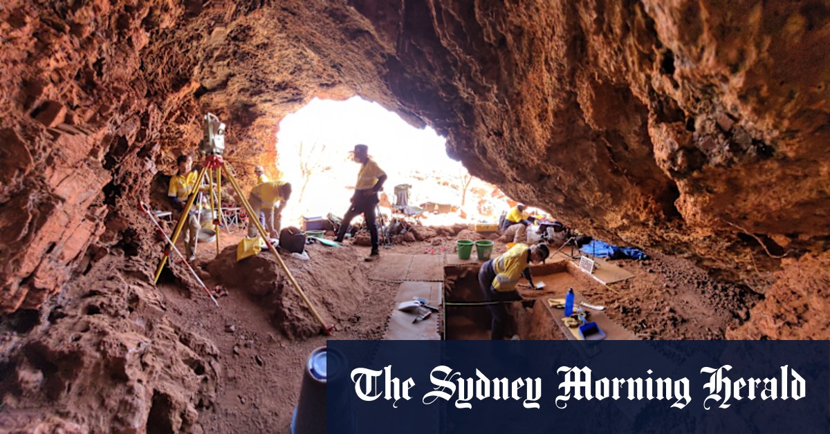 50,000-year-old Yirra cave in the Pilbara came close to being destroyed. - Vimarsana News