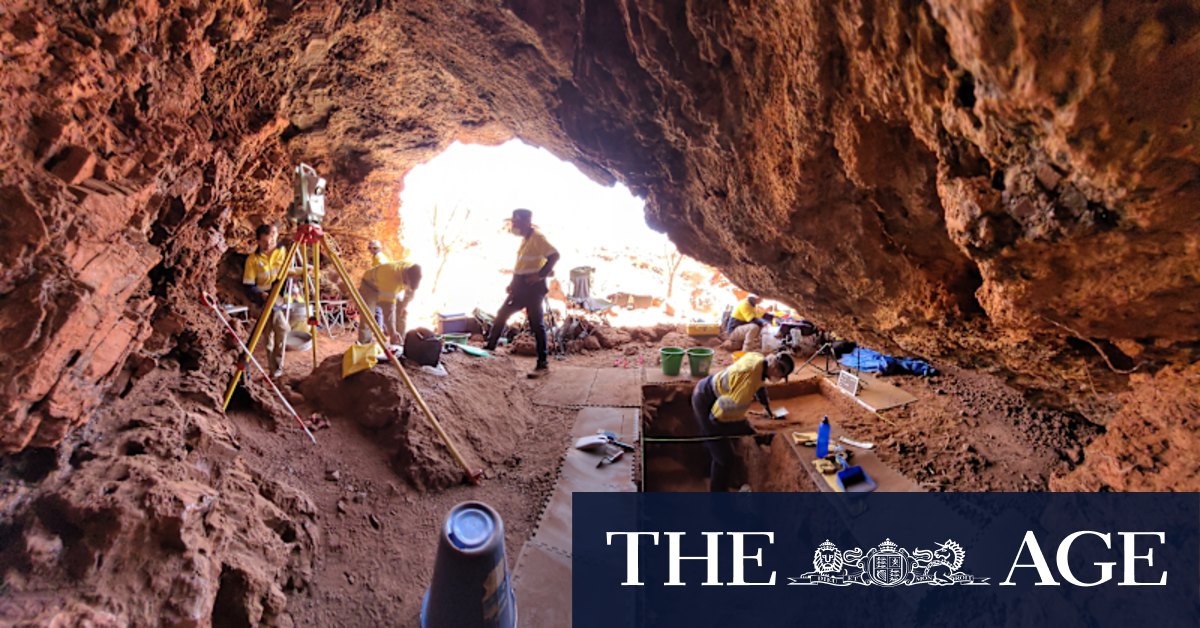50,000-year-old Yirra cave in the Pilbara came close to being destroyed. - Vimarsana News