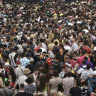 How long will it be before Australia will once again see music crowds packed like this?