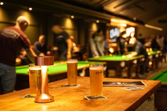 The bars exclusively serve locally made beers and spirits. 