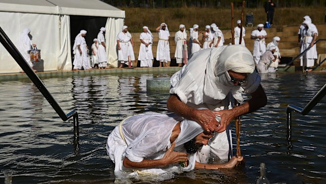 Nepean River helps Mandaeans keep ancient rituals alive