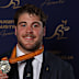 Fraser McReight poses with the John Eales Medal.
