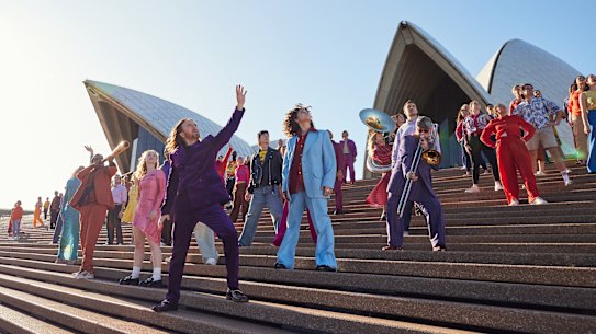 Stills from the video for the song written by Tim Minchin for the Opera House’s 50th birthday