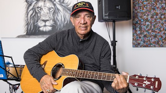 Musician and former prisoner Vic Simms.