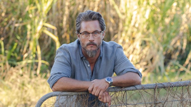 For Travis Fimmel, part of the attraction of Black Snow was the fact it was made far from a city. ‘Cities are fine, they’re great, but I like nature, I like being outside,’ he says.