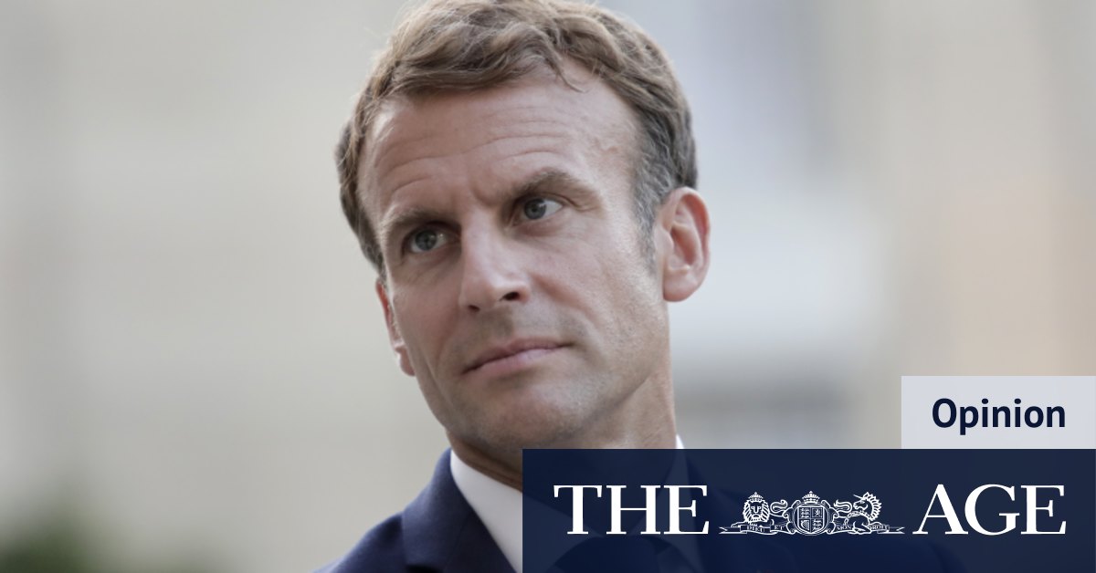 Bagaimana Morrison terkoyak oleh semangat Napoleon Macron