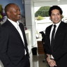 Drawcards: former international cricket stars Brian Lara and Sachin Tendulkar.