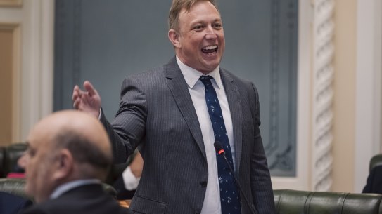 Premier Steven Miles, pictured in parliament back in February, has