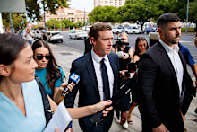Olympian Rohan Dennis has won his argument to have a different judge deal with his breach of bond. (Pictured March 2024)