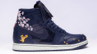 The limited-edition Glenfiddich X Shiel Grand Yozakura sneaker.