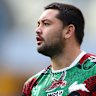 Brandon Smith made his second appearance for Souths against the Titans on Sunday.