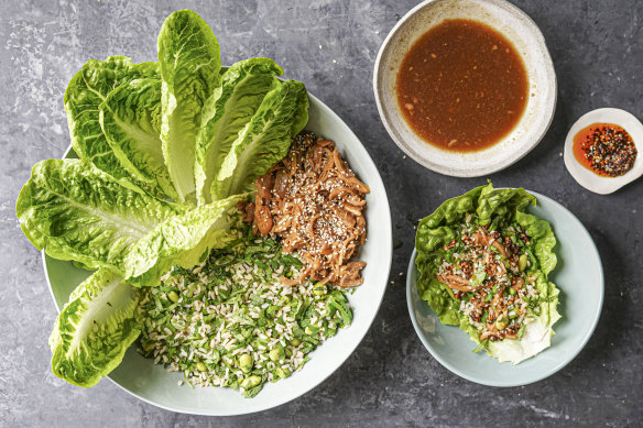 Sang choy bao meets salad (with staying power).