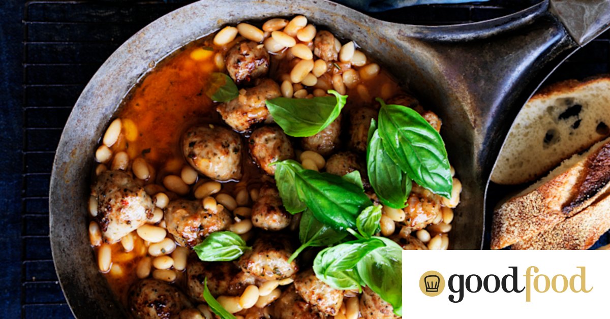 Italian pork sausage and white beans recipe