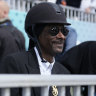 Martha Stewart and Snoop Dogg attend the equestrian at the 2024 Paris Olympic Games. 