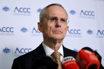 ACCC boss Rod Sims has said he's seen no sign of price gouging across Australian supermarkets.