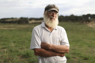 John Ive, wool producer dedicated to land management. 