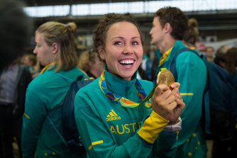 Gold standard: Modern pentathlete Chloe Esposito broke through at the 2016 Rio Games.