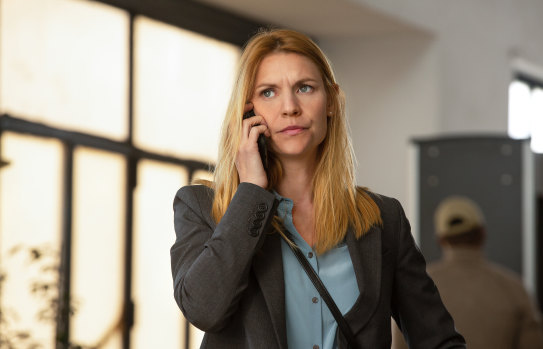 Claire Danes plays CIA agent Carrie Mathison in Homeland, the final season of which is airing now.