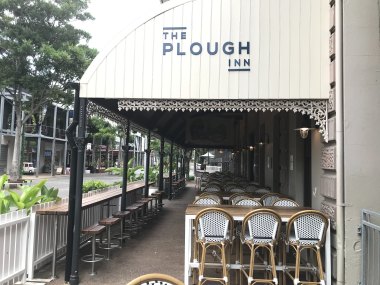 The Plough Inn pub is closed at South Bank.