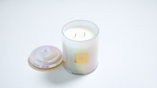 Glasshouse’s Sweet Enough Rich Salted Caramel Candle.