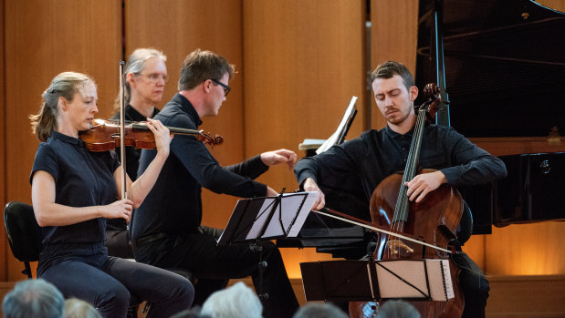 Mosa Trio perform at the Melbourne International Chamber Music Competition.