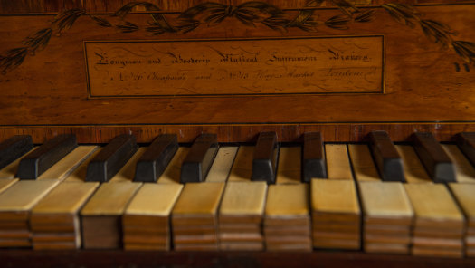 Brian Barrow's piano.