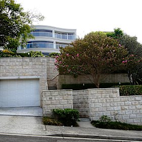 The Mosman house as it appeared in 2018.