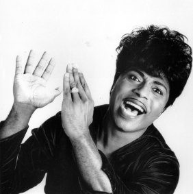 Little Richard in 1966.  The self-proclaimed “architect of rock ‘n’ roll” whose piercing wail, pounding piano and towering pompadour irrevocably altered popular music died this year. 