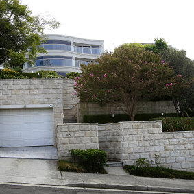 The Mosman house as it appeared in 2018.
