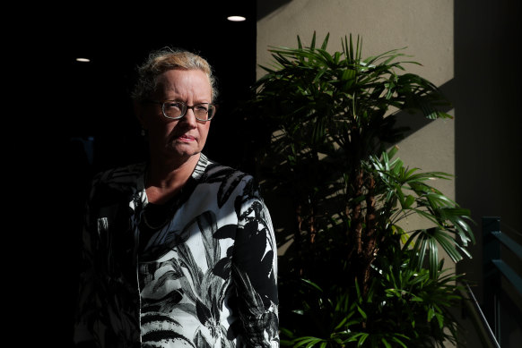 Sunnyfield Disability Services chief executive Caroline Cuddihy faced the disability royal commission again on Thursday. 