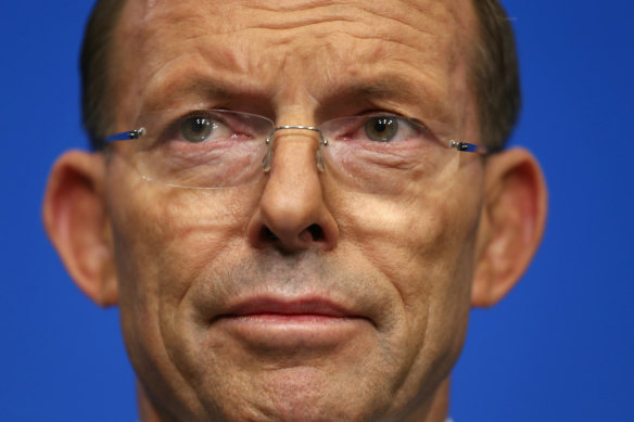 Former prime minister Tony Abbott. 