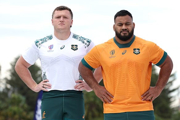 Angus Bell and Taniela Tupou became close while coming back from injury ahead of the 2023 Rugby World Cup.