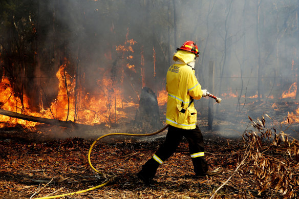 Almost 1200 firefighters are tackling large bushfires on the NSW mid-north coast among scores of blazes around the state. 