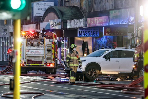 An arson attack on a Richmond tobacco retailer this month spread to nearly a dozen nearby stores.