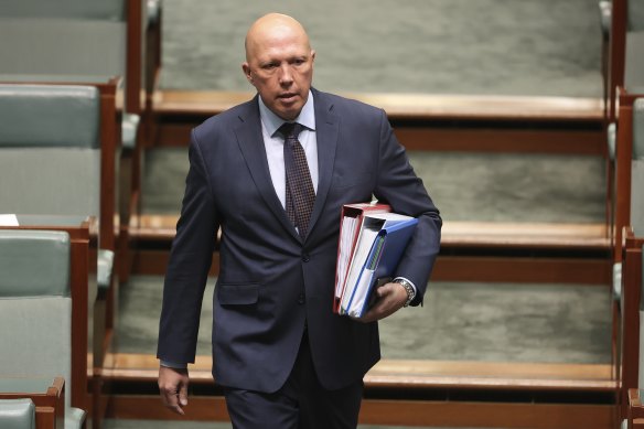 Defence Minister Peter Dutton believes Australia has been too complacent about the threat posed by China.