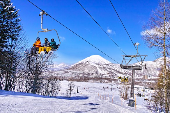 Mount Yotei and Rusutsu Ski Resort, Hokkaido.