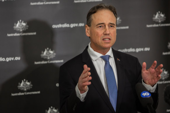 Health Minister Greg Hunt said Australians have been protected from the brunt of the pandemic.